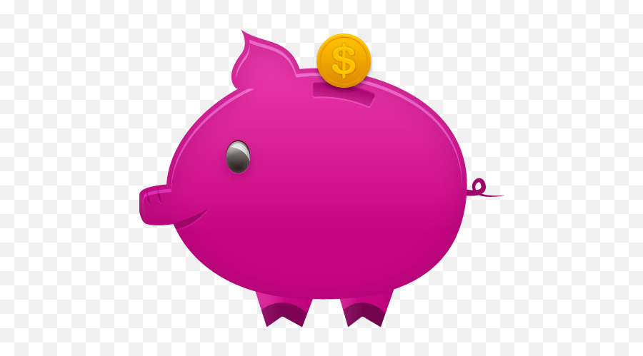 Piggy Bank Icon - Piggy Bank Png,Piggy Bank Transparent Background