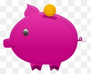 Piggy Bank Icon - Piggy Bank Png,Piggy Bank Transparent Background