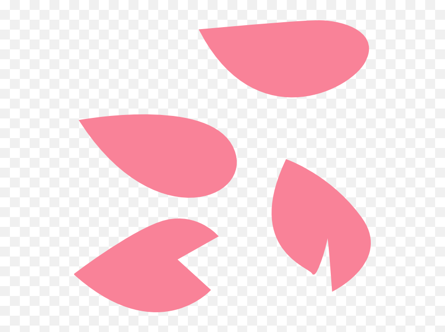 Download Vector Free Sakura Petals Png - Petals Clipart,Sakura Petals Png