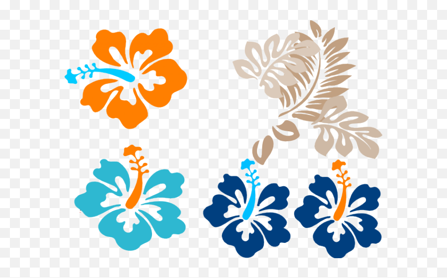 Tropical Flower Png - Hibiscus Clip Art 4264575 Vippng Transparent Hawaiian Flower Clipart,Hibiscus Flower Png