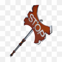 Stop Axe - Pickaxe Fortnite png