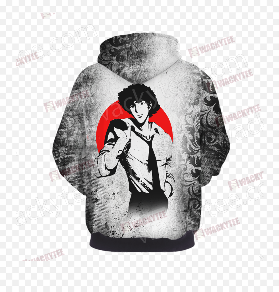 Cowboy Bebop Spike Spiegel 3d Hoodie - Hoodie Png,Spike Spiegel Png