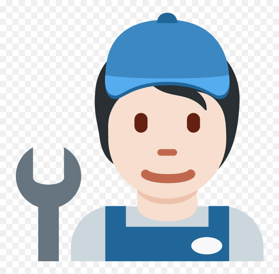 Mechanic Emoji Clipart Free Download Transparent Png - Mechanic Emoji,Mechanic Png