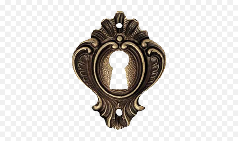 Download Key Hole In Antique Bronze - Antique Key Hole Png,Key Hole Png