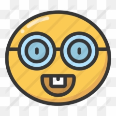 Nerd - Free Smileys Icons Happy Png,Nerd Emoji Png
