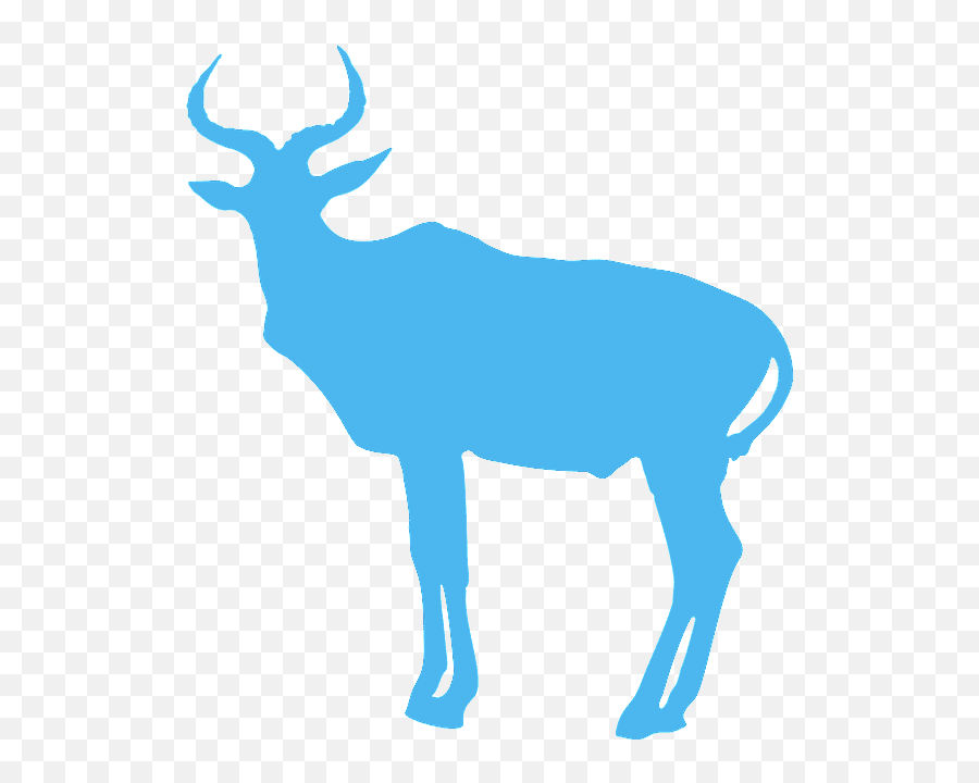 Download Antelope Silhouette Png Transparent - Uokplrs Antelope Silhouette,Antelope Png