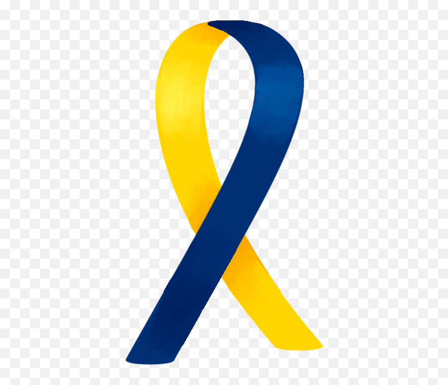 Filedown Syndrome Ribbonpng - Wikimedia Commons Down Syndrome Symbol Png,Blue Ribbon Png