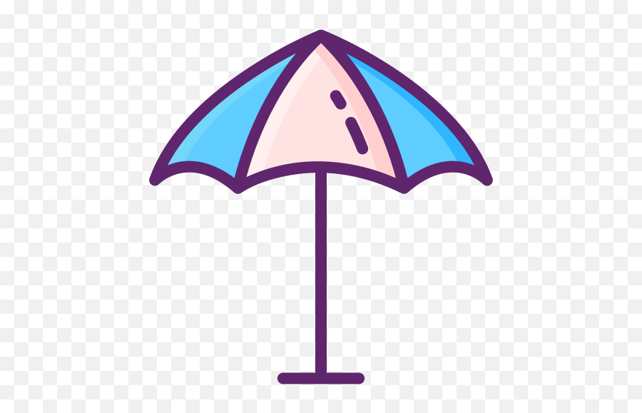 Beach Umbrella - Free Travel Icons Girly Png,Beach Umbrella Png