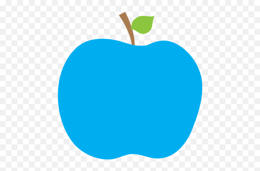 Download Collaborates With Classroom Teachers - Blue Apple Apple Clip Art Blue Png,Apple Png Transparent