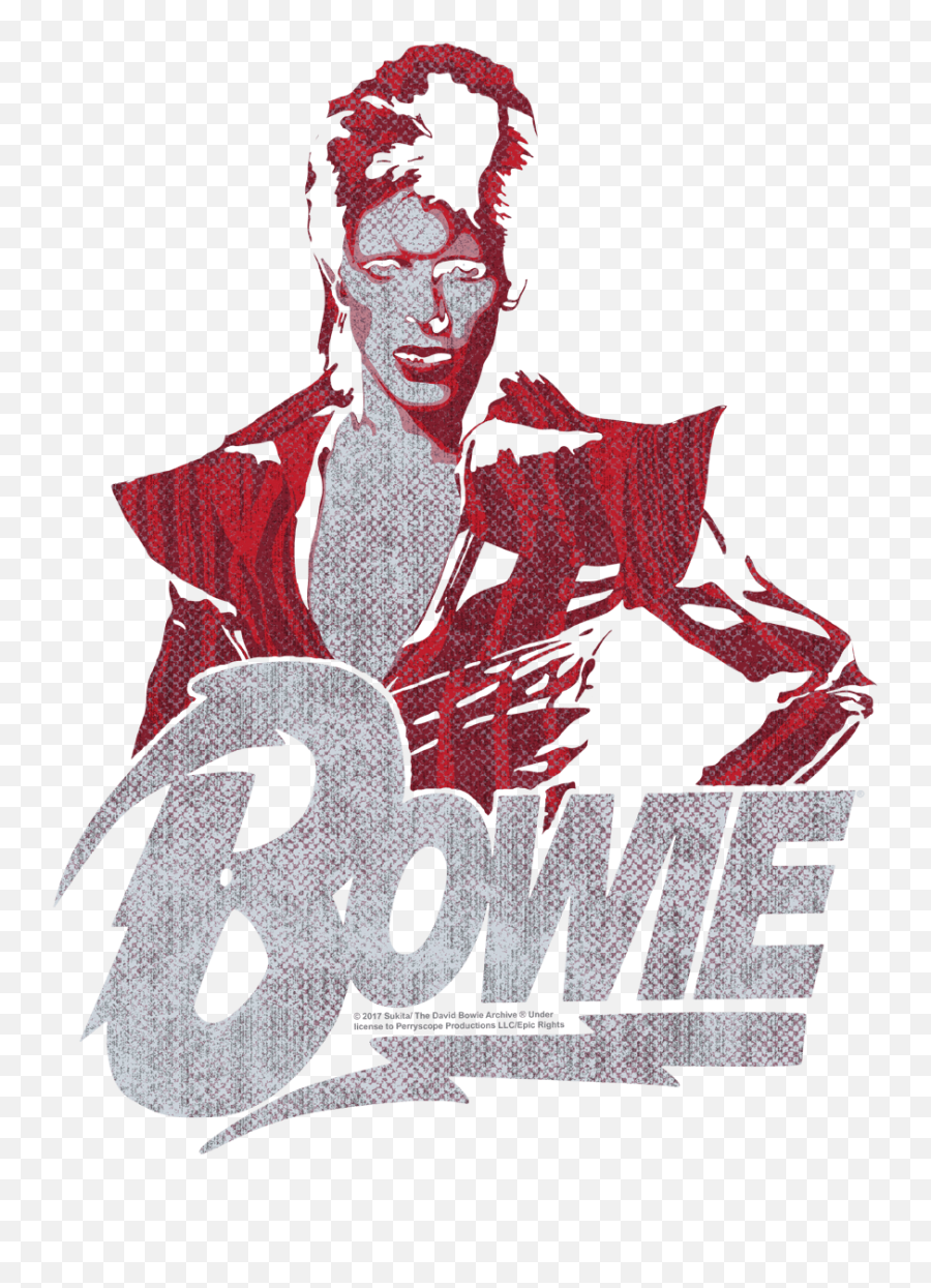 David Bowie Diamond Menu0027s Long Sleeve T - Shirt Hair Design Png,David Bowie Logo