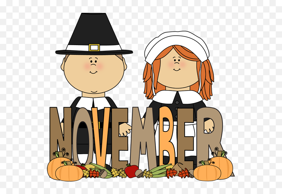 Pilgrim Hat With Black Band Clip Art - Months Of The Year November Png,Pilgrim Png