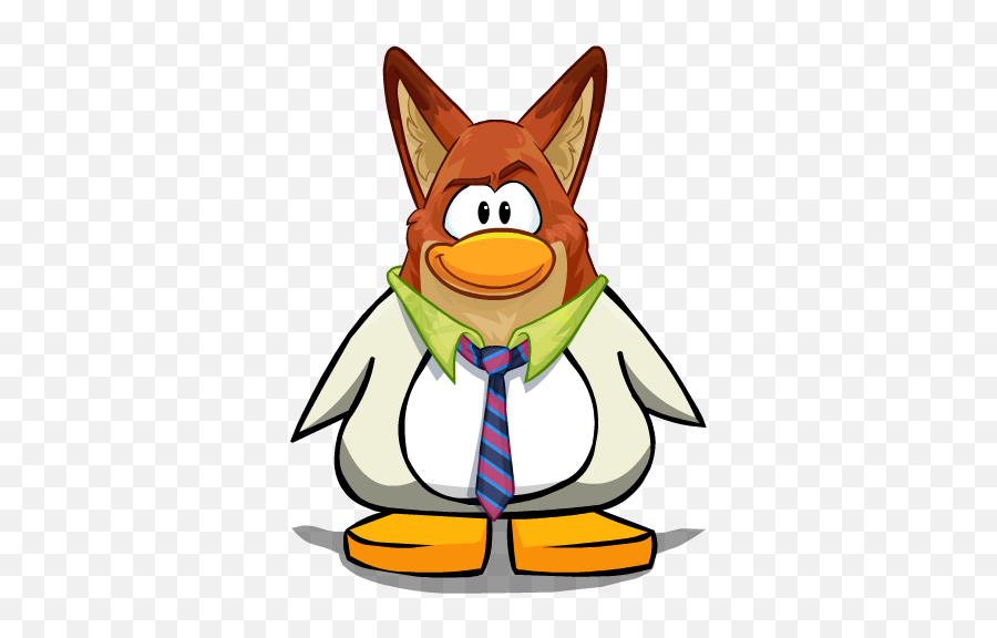 Raposo Nick Wilde - Club Penguin Clipart Full Size Clipart Club Penguin White Penguin Png,Nick Wilde Png