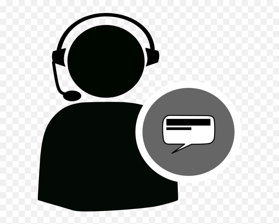 Headsetsilhouettecommunication Png Clipart - Royalty Free Customer Care Number Vodafone,Headphones Silhouette Png