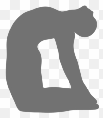 Camel Pose Yoga Silhouette - Transparent PNG u0026 SVG vector file Pose With Background