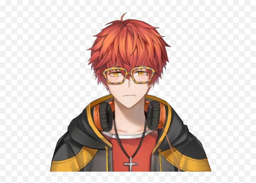 707 Mystic Messenger Sprites - Mystic Messenger 707 Face Png,Mystic Messenger Transparent