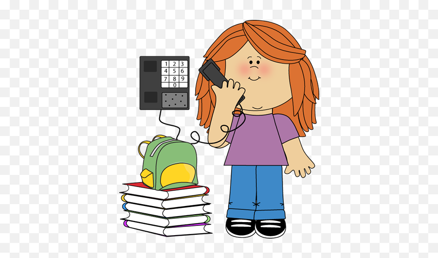 Student Phone Clipart Transparent Png - My Cute Graphics Phone,Phone Clipart Transparent