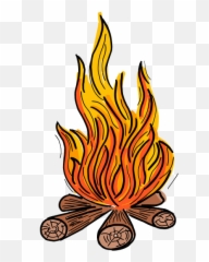 Icon Campfire Clipart Transparent - Clipart World Vertical png
