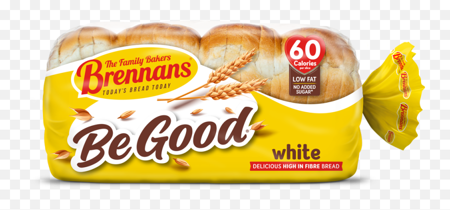 Brennans Be Good White - Brennans Bread Png,White Bread Png