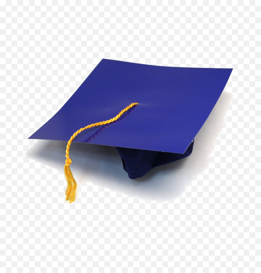 Download Free Png Graduation Cap Clipart - Dlpngcom Blue And Gold Graduation Cap,Graduation Cap Png