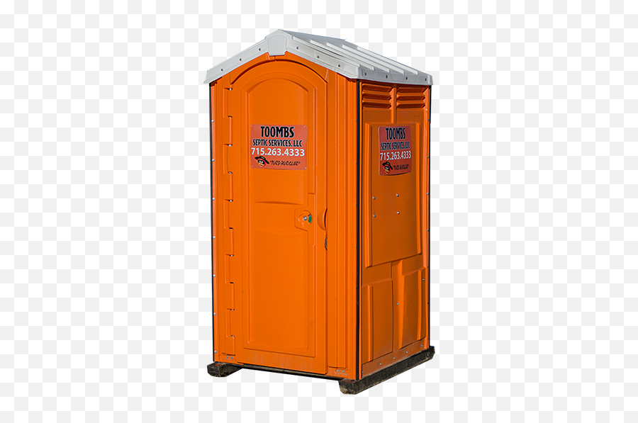 Toombs Septic Services Porta Potty Rentals - Orange Porta Potty With Transparent Background Png,Porta Potty Icon