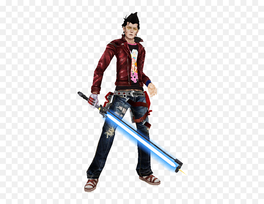 Travis Touchdown Png 4 Image - Travis Touchdown 3d Model,Travis Touchdown Png