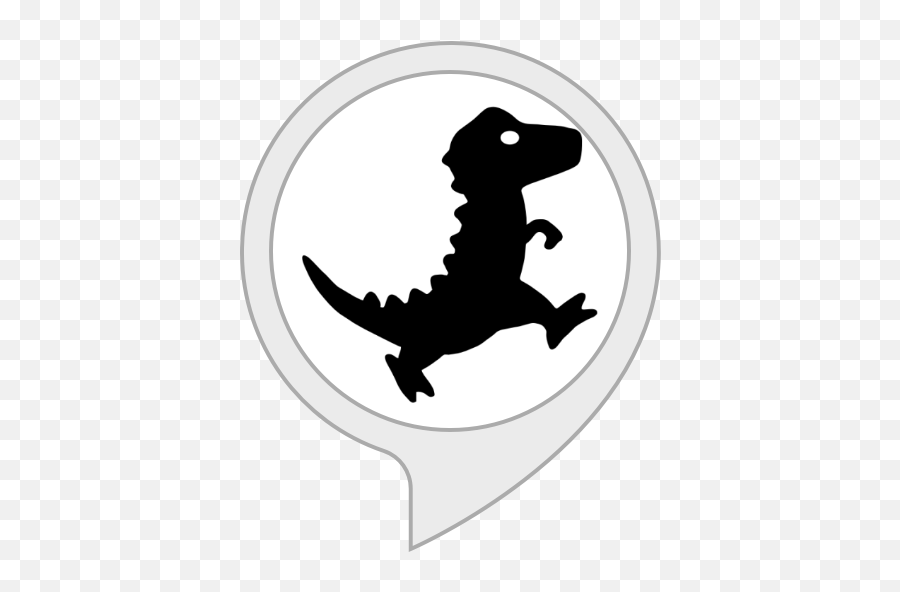 Amazoncom Dinosaur Facts Alexa Skills - Dinosaur Icon Svg Png,Dinosaur Silhouette Png