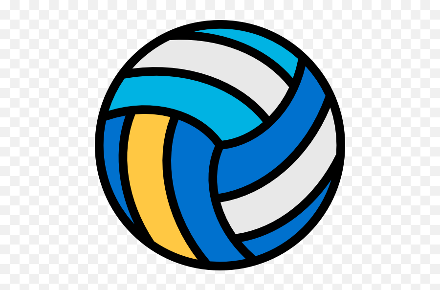 Volleyball Png Transparent Free - Volleyball Icon Png,Volleyball Icon Png