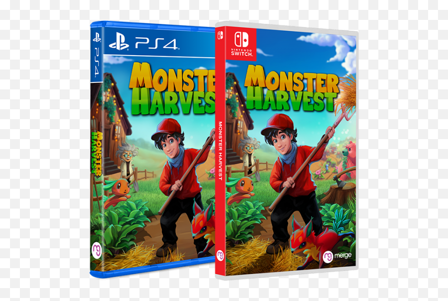 Agricultural Adventure Game Monster Harvest Will Be Released - Monster Harvest Switch Png,Farming Simulator 15 Green Trailer Icon