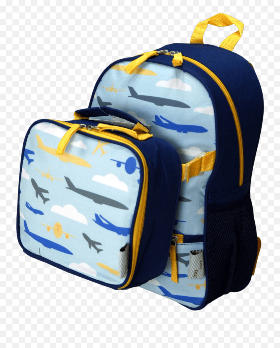 Backpack And Box Png Transparent Jaq - Kids Backpack With Lunch Box,Lunch Box Png