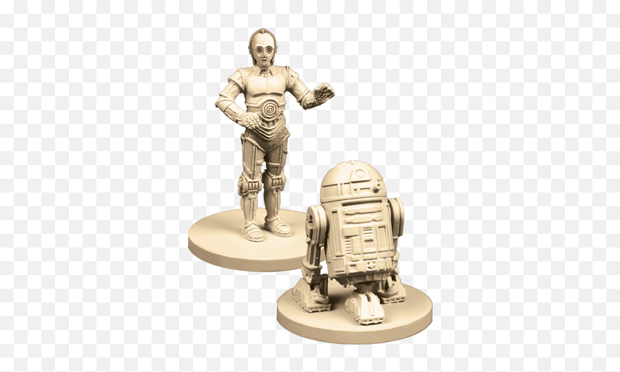 Swi11 13 Plastic C3po R2d2 - Imperial Assault R2d2 U0026 C3po Star Wars Imperial Assault R2 D2 C 3po Ally Pack Png,R2d2 Png