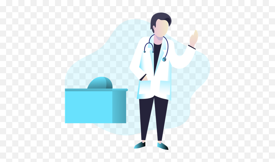 Doctor Icon - Download In Flat Style Doctor Illustration Png,Medical Doctor Icon