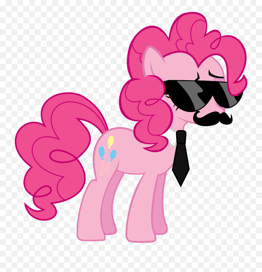 Png - Pinkie Pie Moustache,Pinkie Pie Png