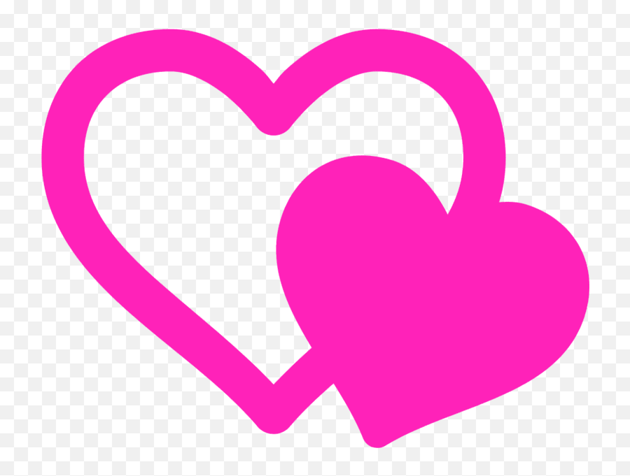 Cute Love Heart Png Icon Shape Symbol Free - Girly,Cute Pink Icon