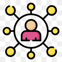 Flaticon Free Icons Vector Icon Design - People Organisation Icon Png,People Connected Icon