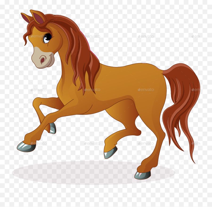 Brown Pony Horse - Transparent Background Horse Clipart Png,Pony Png