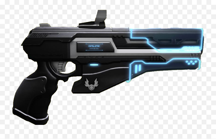 Transparent Laser Gun - Pistol Sci Fi Gun Png,Laser Gun Png