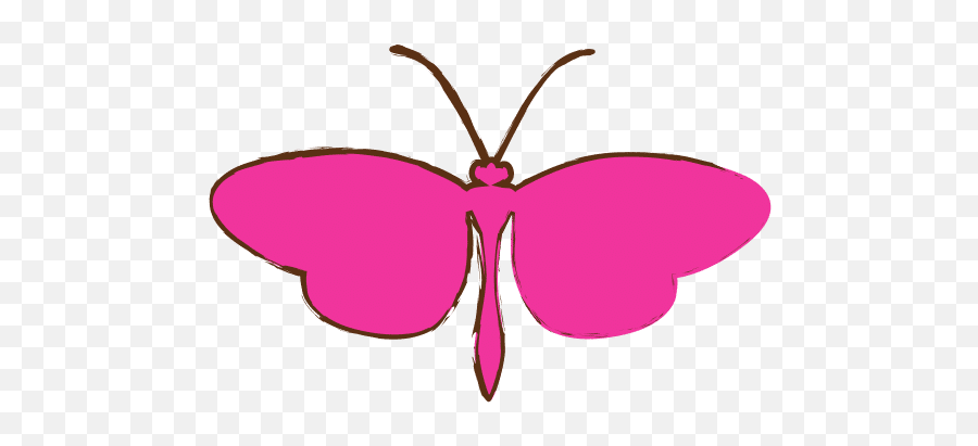 Pink Butterfly - Canva Girly Png,Pink Butterfly Icon