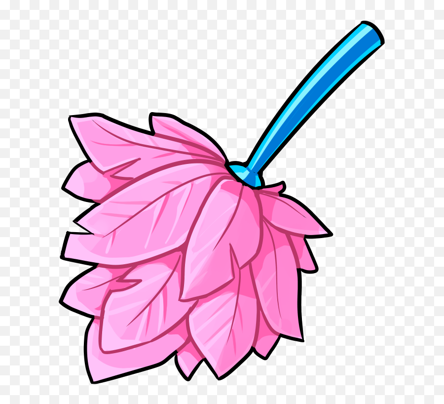 Pink Duster Clipart - Full Size Clipart 2517891 Pinclipart Pink Feather Duster Clipart Png,Duster Icon