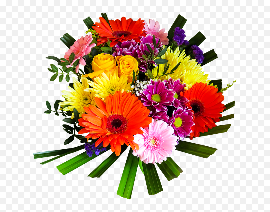 Bouquet Of Flowers Png Clipart - Flower Bokeh Png,Bouquet Of Flowers Png