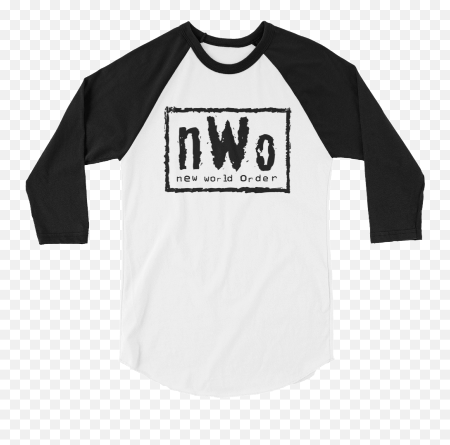 Nwo Logo 34 Sleeve Raglan T - Shirt Channeling My Inner Joanna Gaines Png,Nwo Png