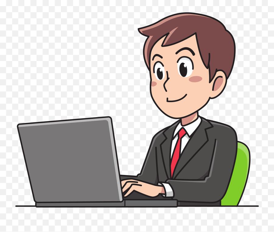 Business Man Working Icons Png Free Vector Graphic Design - Man Working Clipart,Businessman Icon