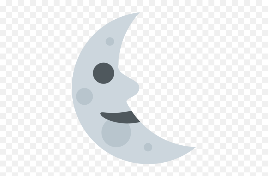 Last Quarter Moon Face Emoji - Meaning Png,Snapchat Moon Icon