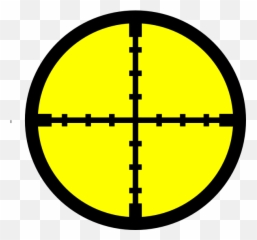 Library Of Cross Hairs Clipart Free Png Files - Crosshair Png