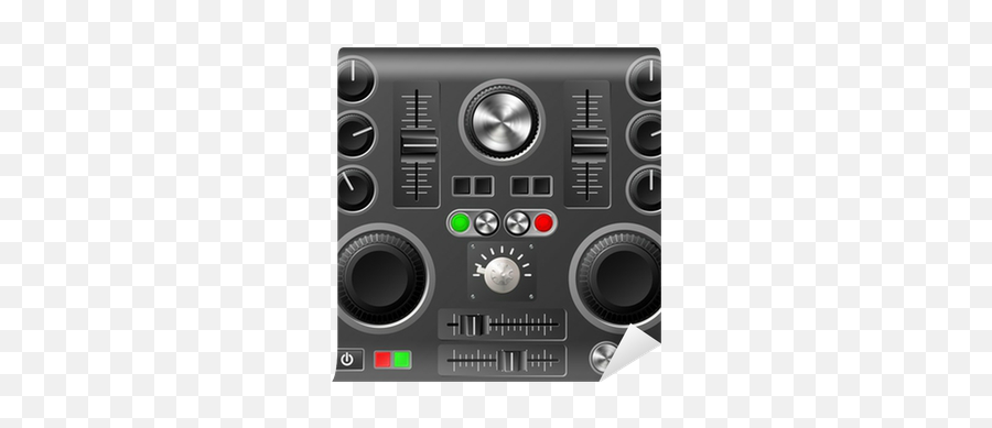 Wall Mural Sound Board Or Studio Controls - Pixersus Png,Sound Board Icon