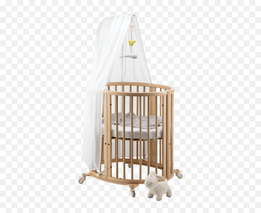 Convertible Baby Beds Oval Cribs U0026 Bedding - Stokke Kerek Babaágy Png,Crib Png
