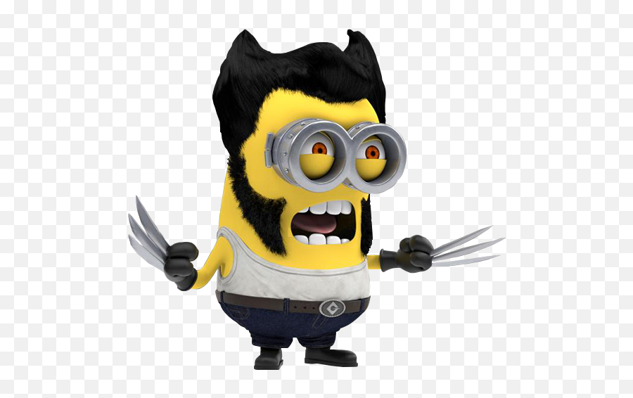 Wolverine Minion Png - Minion Wolverine,Wolverine Png