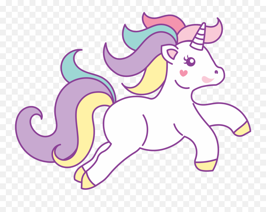 Running Unicorn Clip Art - Topo Png Download 16001204 Transparent Transparent Background Unicorn Clipart,Running Clipart Png