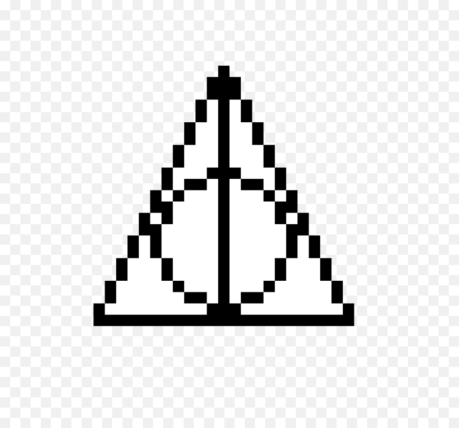 Deathly Hallows - Pixel Art Harry Potter Png,Deathly Hallows Png