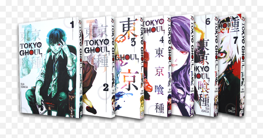 Download Hd Tokyo Ghoul Vol 1 By Sui Ishida Transparent Png - Many Volumes Of Tokyo Ghoul Are There,Tokyo Ghoul Logo Transparent