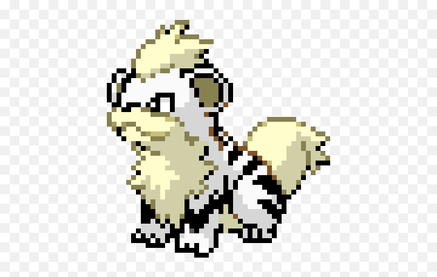 Growlithe - Growlithe Pixel Art Png,Growlithe Png